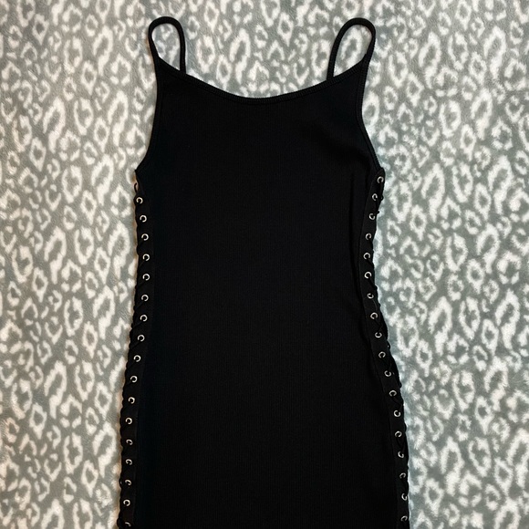 SOLD Silence & Noise Low Back Spaghetti Strap Dress - Picture 1 of 10